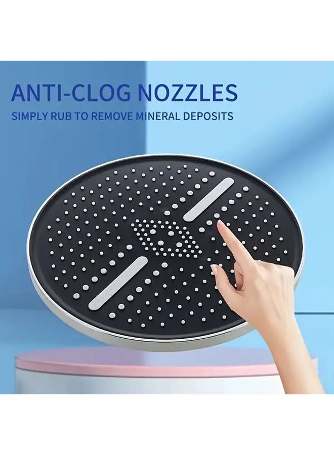 Phantom Night Black High Pressure Shower Head with 3 Spray Modes Easy Installation Modern Bathroom Accessory - Image 4